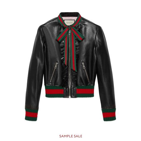 gucci wemen jacket|Gucci leather jackets for women.